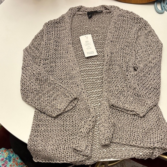 Eileen Fisher Sweaters - Eileen Fisher Open-Twist Knit Cardigan – NWT